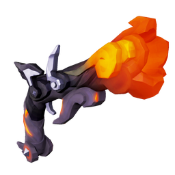 Smouldering Pegasus Pistol