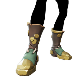 Gold Hoarders Boots