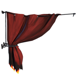Obsidian Bone Crusher Drapes