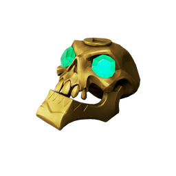 Gold Hoarder Skull Trinket