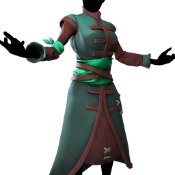 Eastern Winds Jade Dress