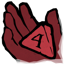Roll a D4 Emote