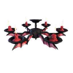 Crimson Crypt Captain's Chandelier