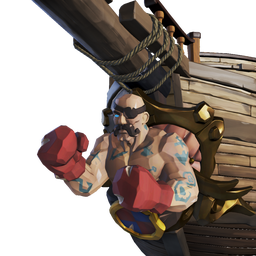 Pirate Pugilist Figurehead