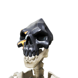 Obsidian Branded Skull