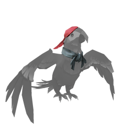Macaw Sea Dog Outfit
