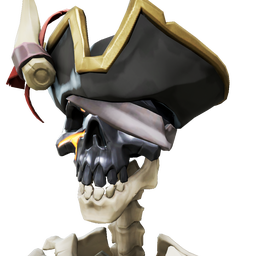 Obsidian Captain's Skull