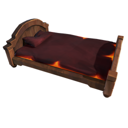 Captain's Bed of the Ashen Dragon