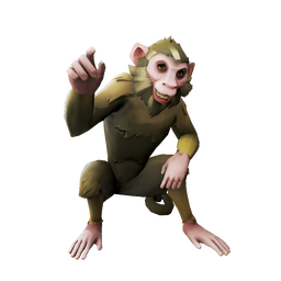 Pink Paw Capuchin