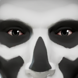 Skullface Makeup