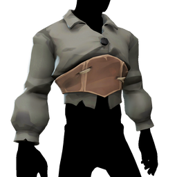 Slate Cinched Shirt