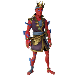 Ruby Splashtail Monarch Costume