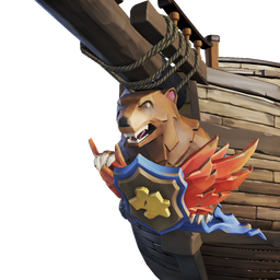 Bear & Bird Figurehead