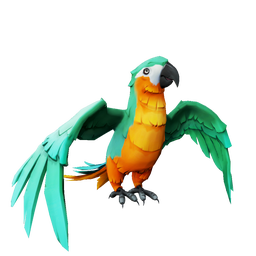 Bright Belly Macaw