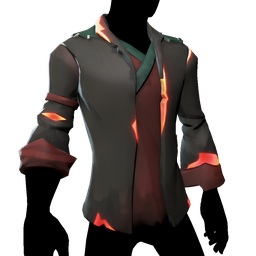 Layered Shirt of the Ashen Dragon