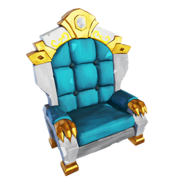 Gilded Phoenix Captain's Chair
