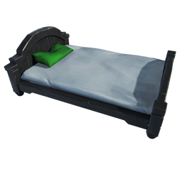 Obsidian Captain's Bed