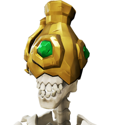Golden-Top Skull