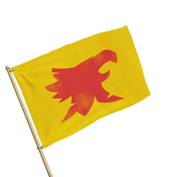 Sunshine Parrot Flag