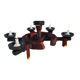 Obsidian Bone Crusher Chandelier