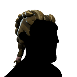 Midnight Blades Twin-Plait Hair