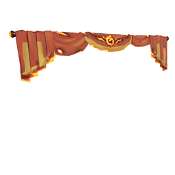 Ashen Dragon Captain's Curtains