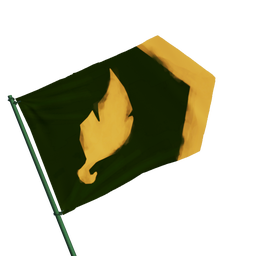 Gold Leaf Flag